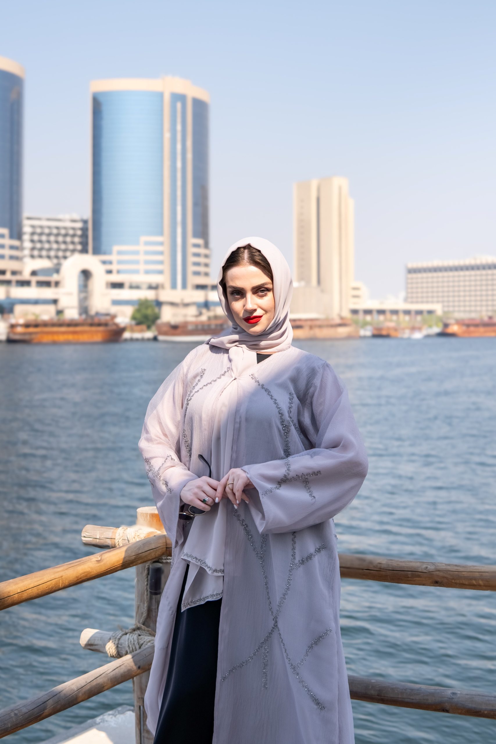 DSC08150 Noir abaya - Image 1