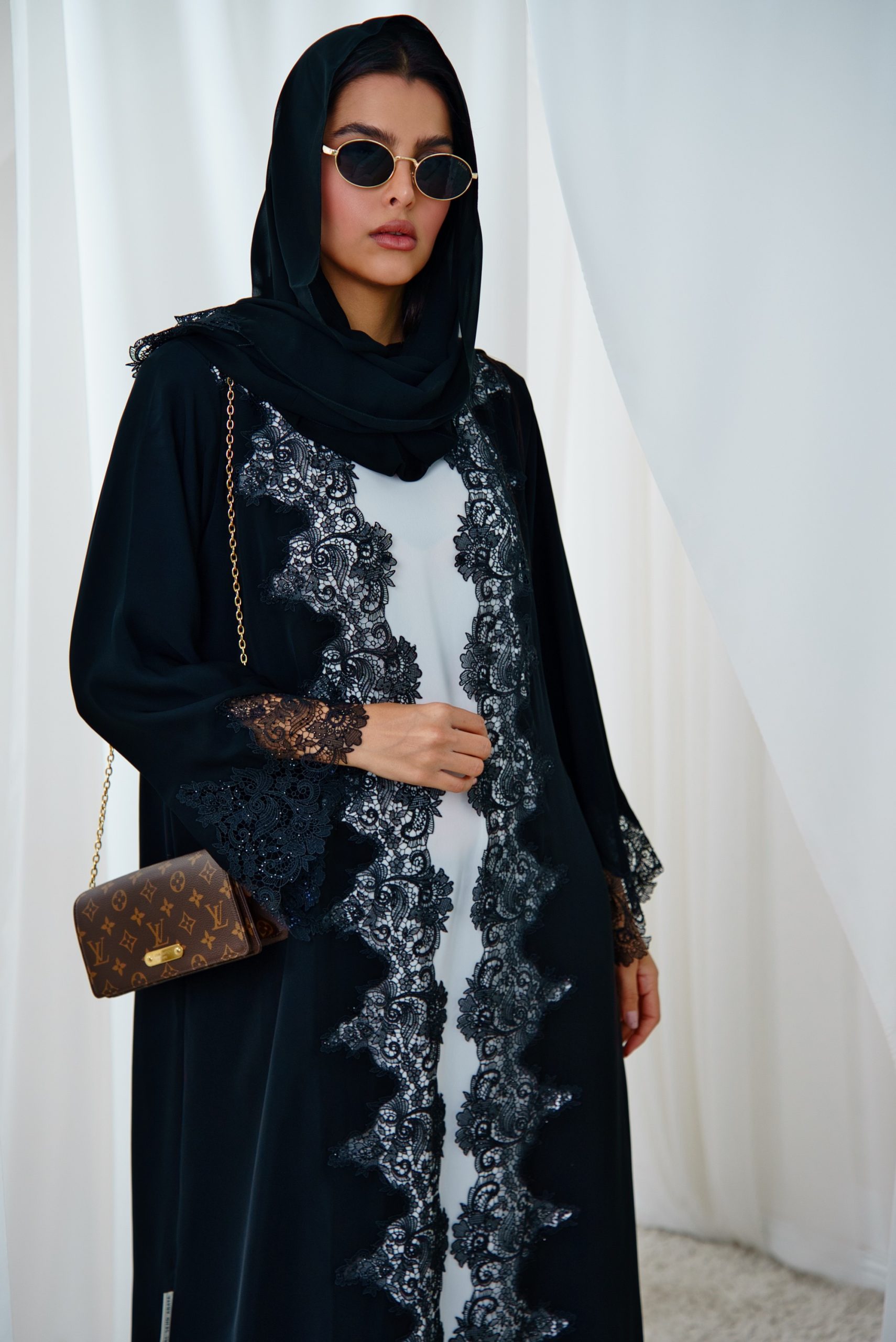 dsc09164-2 Black pearl abaya - Image 1